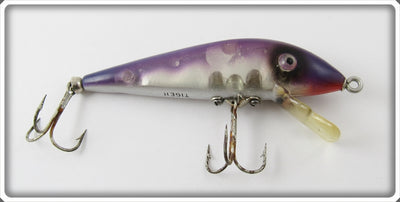 Vintage Heddon Purple Tiger Lure 1020 PL