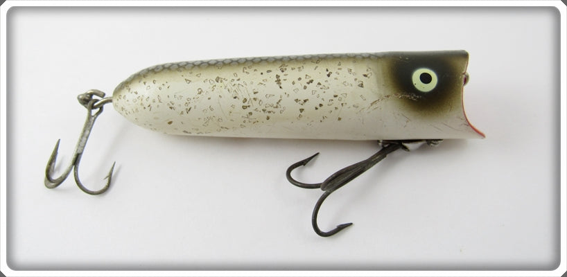 Vintage Heddon Silver Flitter Lucky 13 Lure 2500 SS