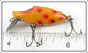 Heddon Spotted Orange Tiny Runt