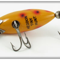 Heddon Spotted Orange Tiny Runt