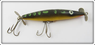 Vintage Heddon Bullfrog Dying Flutter Lure 9205 BF