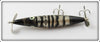 Heddon Silver & Black Dying Flutter
