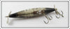 Heddon Silver & Black Dying Flutter