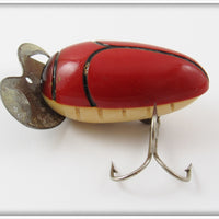 Millsite Red Black Stripes Paddle Plug