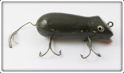 Vintage Shakespeare Grey Swimming Mouse Lure 