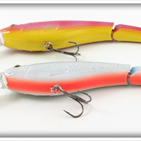 Cabela's Fisherman Series Pink & Blue Jointed Walleye Runner Pair