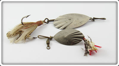 Vintage G.M. Skinner No 4 1/2 & 5 Spinner Lure Pair