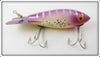 Bomber Bait Co Purple Back Silver Sparkle 671 In Correct Box