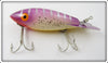 Bomber Bait Co Purple Back Silver Sparkle 671 In Correct Box