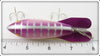 Bomber Bait Co Purple Back Silver Sparkle 671 In Correct Box