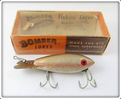 Vintage Bomber Bait Co Gold Scale 538 Lure In 501 Box