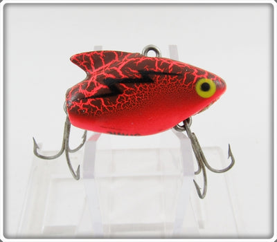 Heddon CBO Red Crayfish/Crackleback Orange With Black Lightning Sonic