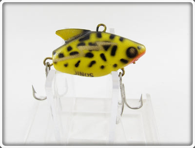 Heddon YCD Yellow Coachdog With Gold Lightning Sonic