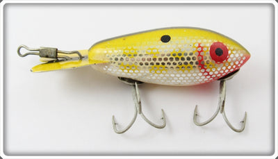 Vintage Bomber Bait Co Metascale Yellow Back Shad M381 Lure