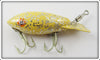 Bomber Bait Co Yellow Silver Flakes 219 In Correct Box
