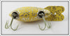 Bomber Bait Co Yellow Silver Flakes 219 In Correct Box