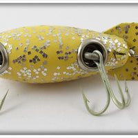 Bomber Bait Co Yellow Silver Flakes 219 In Correct Box