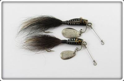 Heddon Black Shore Spinfin Pair