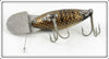 Heddon Fish Flash Gold & Black Go Deeper Midget River Runt