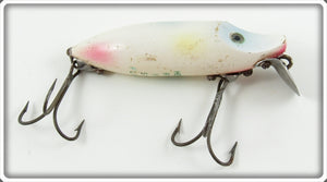 Vintage Heddon Blue Pearl River Runt Lure