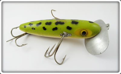 Vintage Fred Arbogast Frog Spot Musky Jitterbug Lure