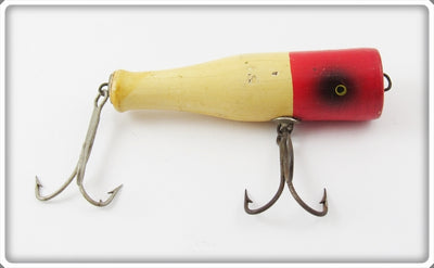 Vintage Paul Bunyan Red & White Paul's Popper Lure