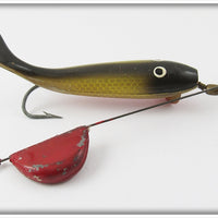 Vintage P&K Gold Scale Whirl Away Lure 