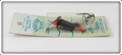 Vintage Marathon Tackle Black Scrappy On Card