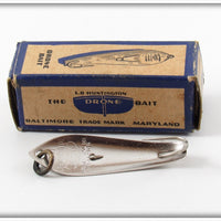 Vintage L.B. Huntington Tiny Drone Bait In Box