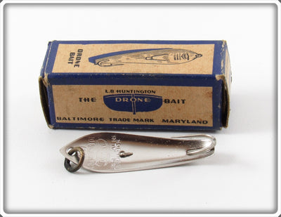 Vintage L.B. Huntington Tiny Drone Bait In Box