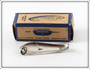 Vintage L.B. Huntington Tiny Drone Bait In Box