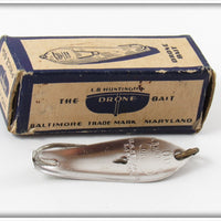 Vintage L.B. Huntington Tiny Drone Bait In Box 