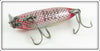 Heddon Fish Flash Silver & Red River Runt