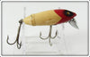 Vintage South Bend Red Arrowhead White Fish Obite Lure