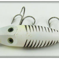 Heddon Pearl & Black Shore Minnow River Runt