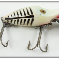 Heddon Pearl & Black Shore Minnow Midget River Runt Lure