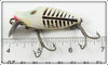 Heddon Pearl & Black Shore Minnow Midget River Runt