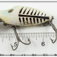 Heddon Pearl & Black Shore Minnow Midget River Runt