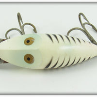 Heddon Pearl & Black Shore Minnow Midget River Runt