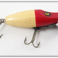 Vintage Paw Paw Red & White Runt Type Lure