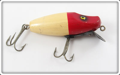 Vintage Paw Paw Red & White Runt Type Lure