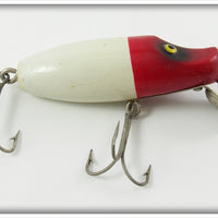 Vintage Paw Paw Red & White Runt Type Lure