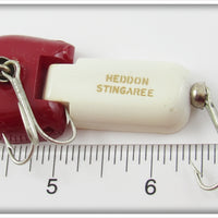 Heddon Red Head White Stingaree In Box