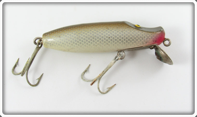 Vintage Paw Paw Silver Scale Runt Type Lure