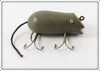 Vintage Shakespeare Grey Swimming Mouse Lure