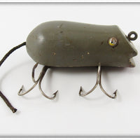 Vintage Shakespeare Grey Swimming Mouse Lure