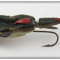 Plucky Black & Red Fish In Tube With Paper