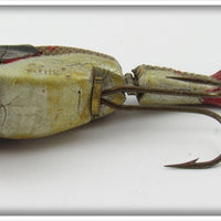 Plucky Black & Red Fish In Tube With Paper