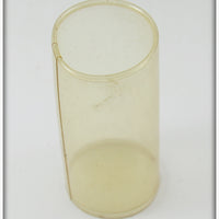 Plucky Black & Red Fish In Tube With Paper