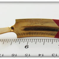 South Bend Gold & Red Flipit 625 In Tube